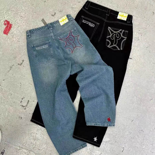 New Hip-hop Fashion Baggy Jeans Pant For Men And Women - www.Shopthatapp.com #