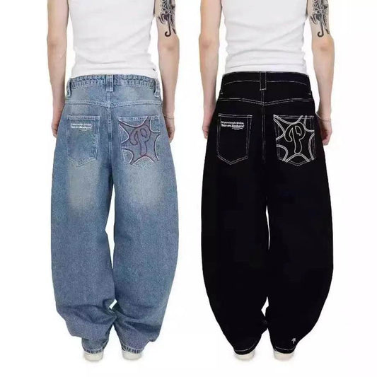 New Hip-hop Fashion Baggy Jeans Pant For Men And Women - www.Shopthatapp.com #