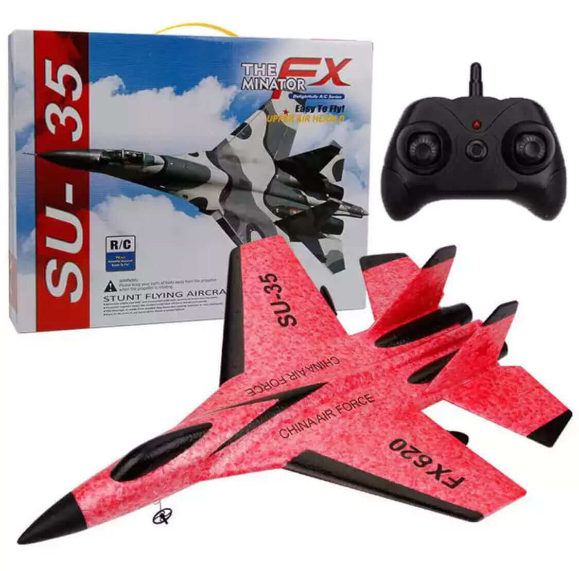 New SU-35 RC Remote Control Airplane 2.4G Remote Control Fighter Hobby Plane Glider Airplane EPP Foam Toys RC Plane Kids Gift - www.Shopthatapp.com #