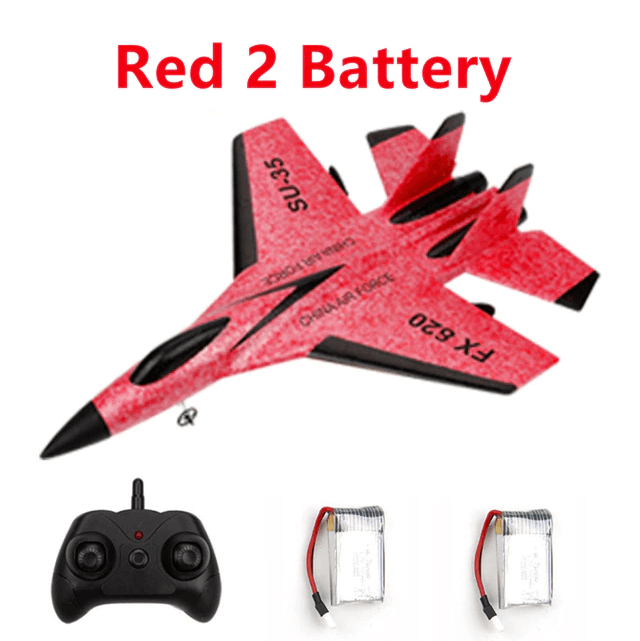 New SU-35 RC Remote Control Airplane 2.4G Remote Control Fighter Hobby Plane Glider Airplane EPP Foam Toys RC Plane Kids Gift - www.Shopthatapp.com #