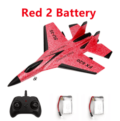 New SU-35 RC Remote Control Airplane 2.4G Remote Control Fighter Hobby Plane Glider Airplane EPP Foam Toys RC Plane Kids Gift - www.Shopthatapp.com #