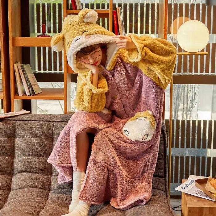 New Winter Coral Fleece Pajamas For Women - www.Shopthatapp.com