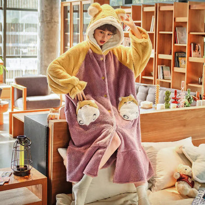 New Winter Coral Fleece Pajamas For Women - www.Shopthatapp.com #