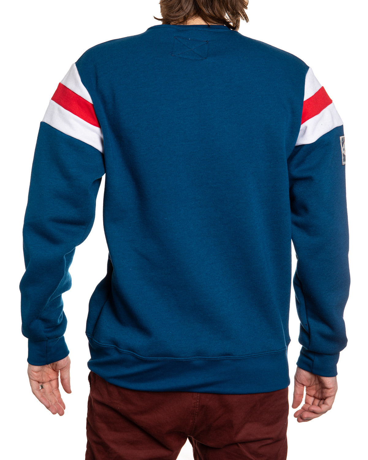 New York Rangers Varsity Retro Style Crewneck Sweatshirt - www.Shopthatapp.com #