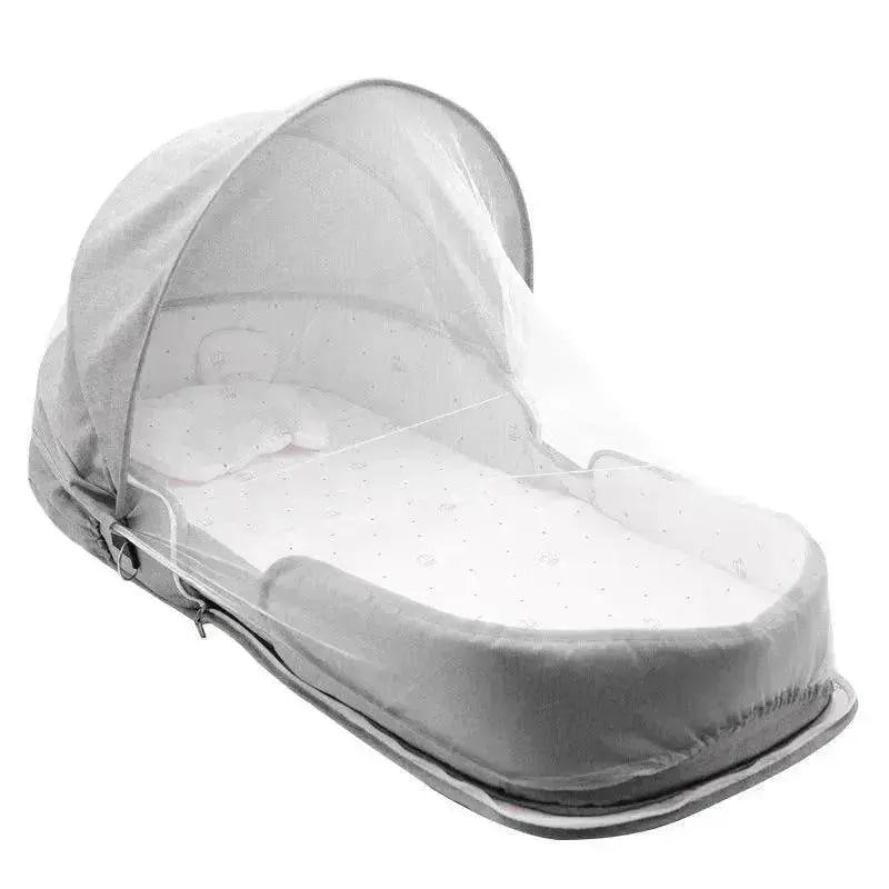 Newborn Baby Crib Foldable And Portable Mobile Backpack - www.Shopthatapp.com