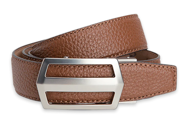 Nexbelt Classic-Belts-www.Shopthatapp.com-Color:Cognac-The Golfather Ltd.
