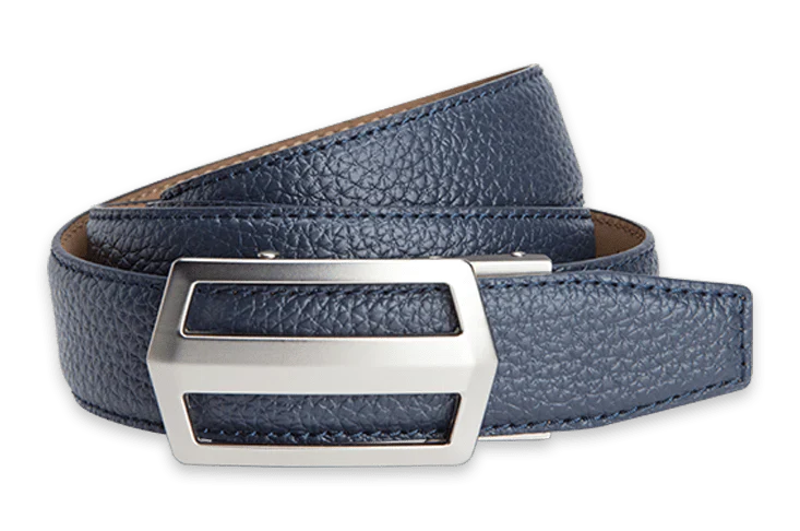 Nexbelt Classic-Belts-www.Shopthatapp.com-Color:Deep Sea Navy-The Golfather Ltd.