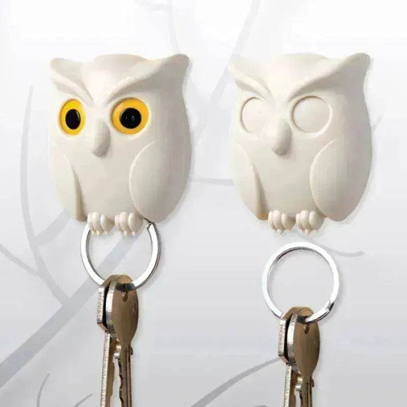 Night Owl Magnetic Key Holder Hooks - www.Shopthatapp.com
