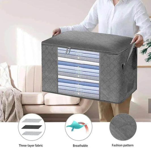 Non Woven Storage Bag With Reinforced Handle - www.Shopthatapp.com