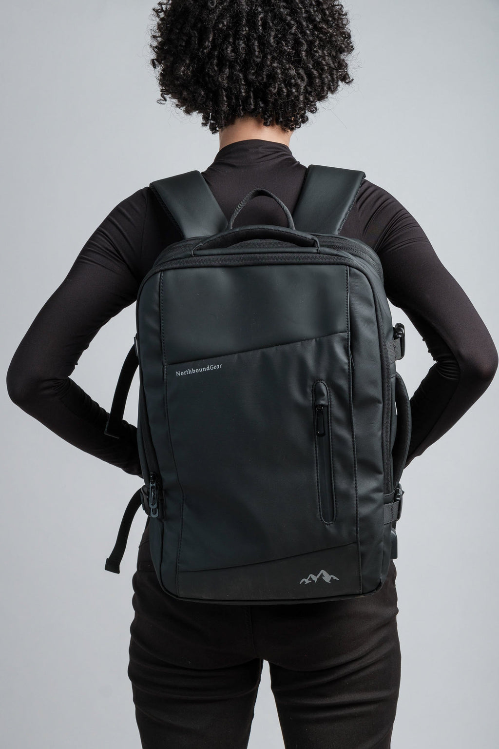"Voyager" Expandable Backpack 26L / 38L with Built-in Rain Coat - www.Shopthatapp.com