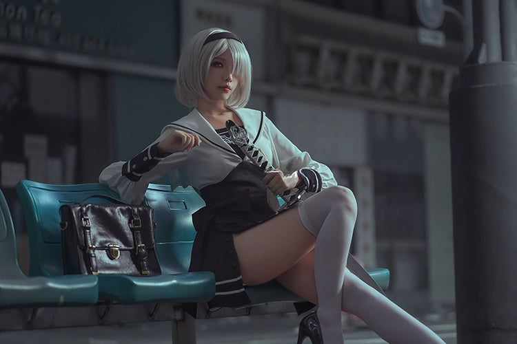 Anime Cosplay Dress Halloween Costume Set Anime Sailor Style Costume - www.Shopthatapp.com