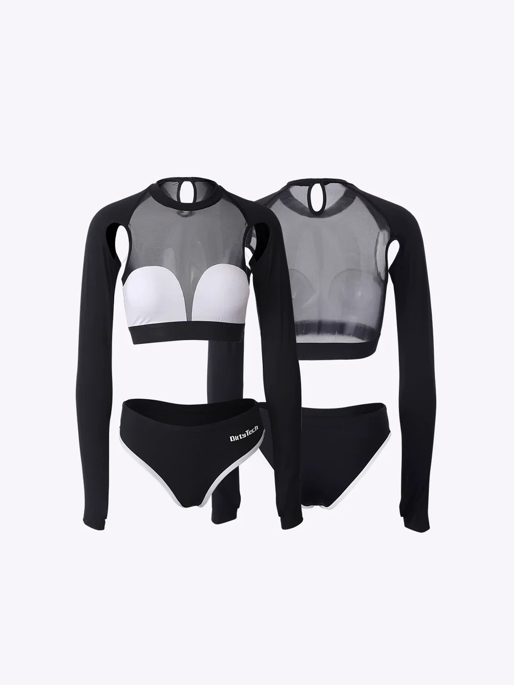 Anime Style The Beluga Whale Long-sleeved Sports Suit Gymnastics Suit Sexy Active Wear - www.Shopthatapp.com