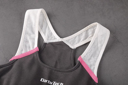 Anime Style Boxing Running Sexy Sports Activewear Set Hollow Tank Top with Shorts - www.Shopthatapp.com