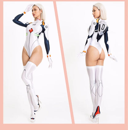 Anime Style Spandex Cosplay BodySuit Plugsuit Halloween Costume Zentai - www.Shopthatapp.com