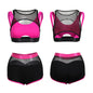 Anime Style Short Gymnastics Uniform Sheer Mesh Volleyball Sports Activewear - www.Shopthatapp.com