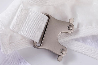 Tactical Anime Girl PU Leather Sheer Mesh Sexy Cosplay Bodysuit Costume White - www.Shopthatapp.com