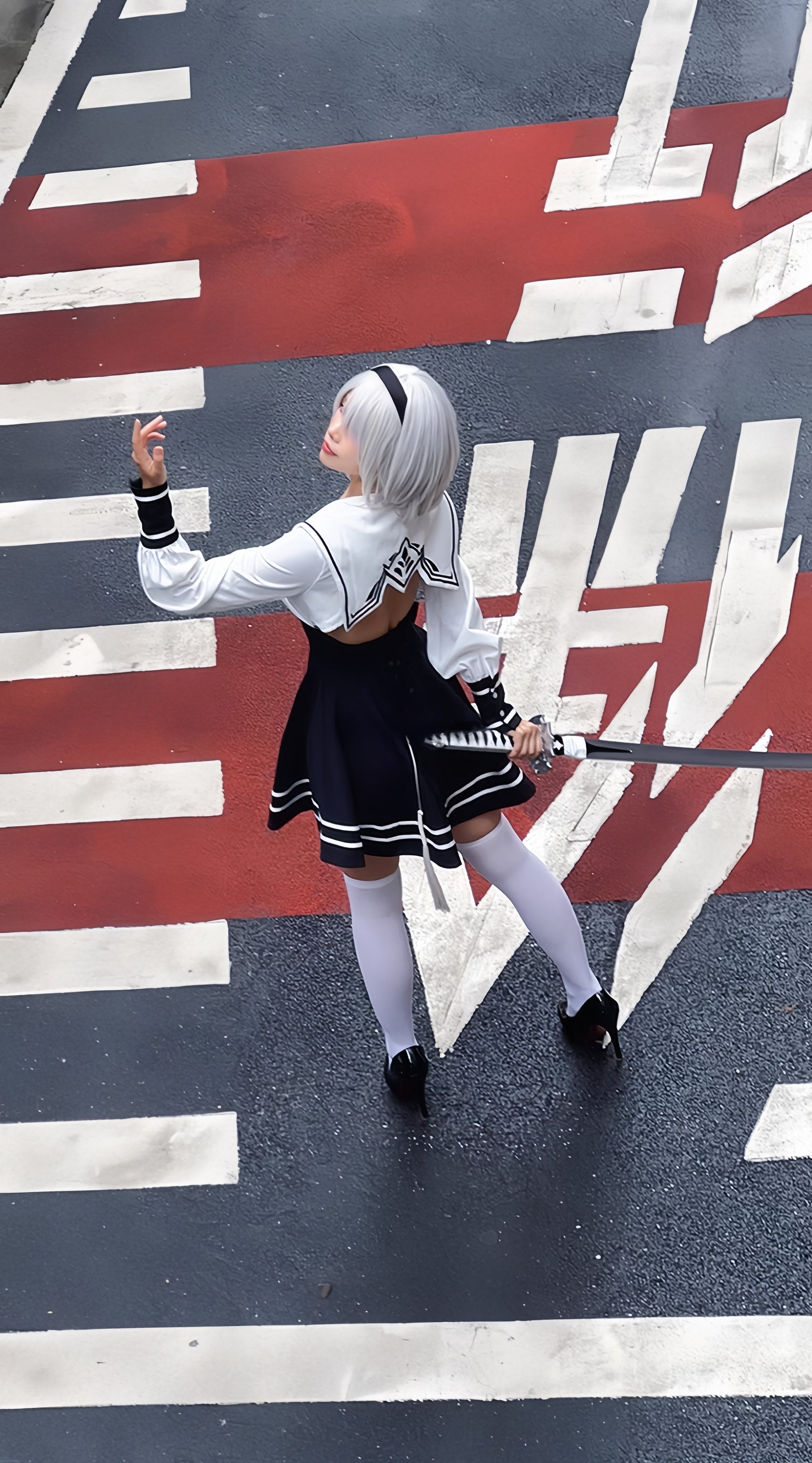 Anime Cosplay Dress Halloween Costume Set Anime Sailor Style Costume - www.Shopthatapp.com