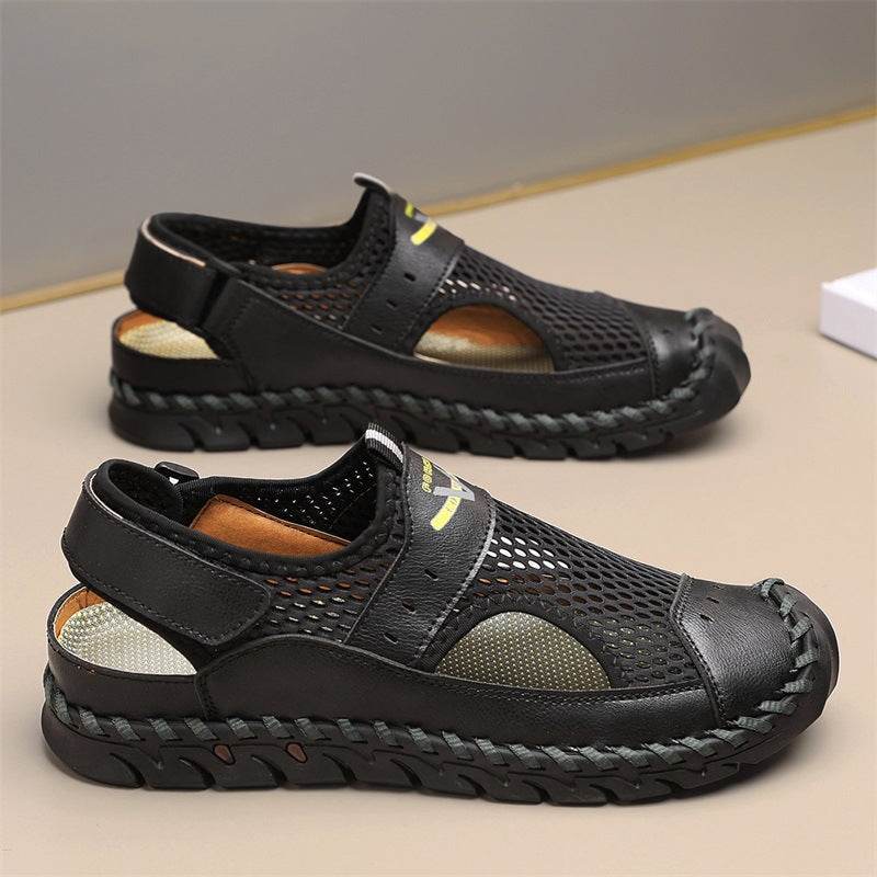 Breathable Beach Men's Mesh Sandals - www.Shopthatapp.com