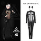 Tactical Anime Girl PU Leather Sheer Mesh Sexy Cosplay Full Bodysuit Costume - www.Shopthatapp.com
