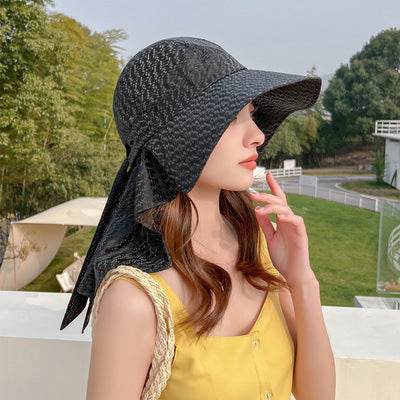 Fashionable Summer Protection UV Protection Dome Cotton Wide Brim  Sun Hat - www.Shopthatapp.com