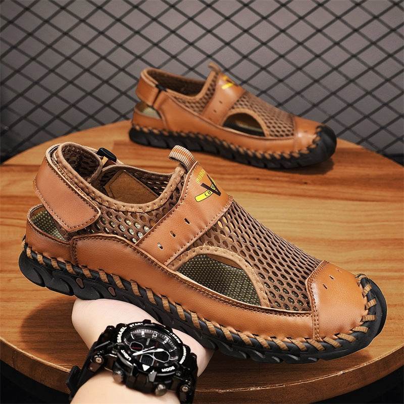 Breathable Beach Men's Mesh Sandals - www.Shopthatapp.com
