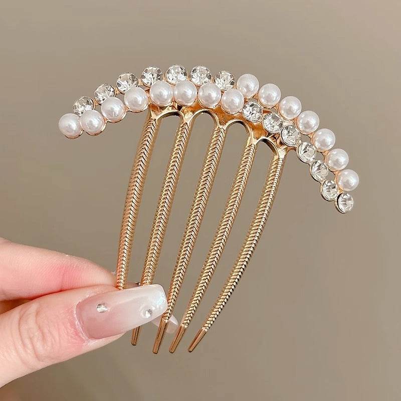 Butterfly  Rhinestone Barrette Clip - www.Shopthatapp.com