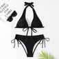 Sexy Bikini Swimsuit Strap Solid Color - www.Shopthatapp.com