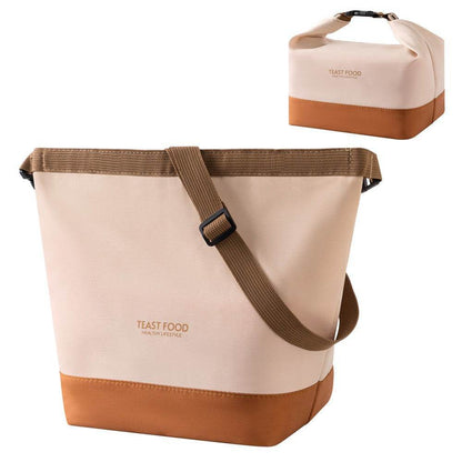 Large Capacity Crossbody Canvas Lunch Bag - www.Shopthatapp.com