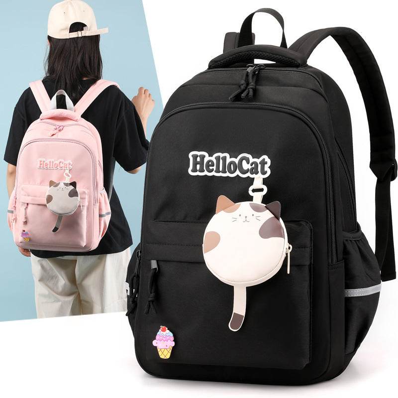 Primary And Secondary School Students Childlike Cute Backpack - www.Shopthatapp.com