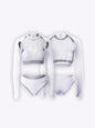 Anime Style The Beluga Whale Long-sleeved Sports Suit Gymnastics Suit Sexy Active Wear - www.Shopthatapp.com