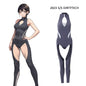 Anime Style the Grey Shark Jumpsuit Yoga Pants Full Body Sexy Fitness Active Wear - www.Shopthatapp.com