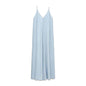Elegant Women’s Summer Maxi Dress Casual Spaghetti Straps Solid V-Neck Cami Backless Dresses