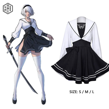 Anime Cosplay Dress Halloween Costume Set Anime Sailor Style Costume - www.Shopthatapp.com
