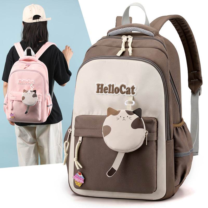 Primary And Secondary School Students Childlike Cute Backpack - www.Shopthatapp.com