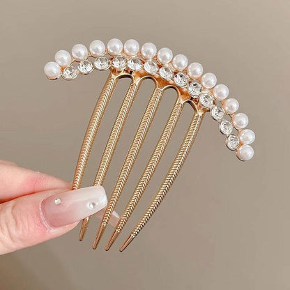 Butterfly  Rhinestone Barrette Clip - www.Shopthatapp.com