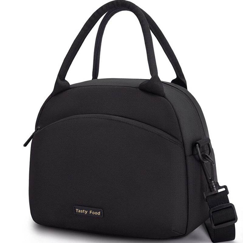 Women Portable Fashion Insulated Work Lunch Bag Handbag - www.Shopthatapp.com