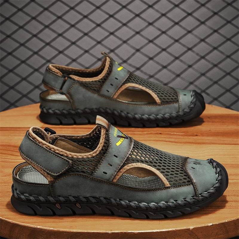 Breathable Beach Men's Mesh Sandals - www.Shopthatapp.com