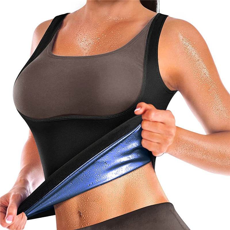 Workout Neoprene Sauna Sweat Vest for Women Tank Top - www.Shopthatapp.com