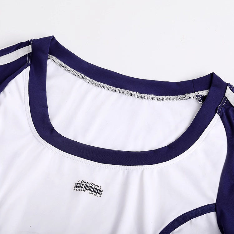 Anime Style 3-Piece Short Gymnastics Uniform Volleyball Sports Activewear - www.Shopthatapp.com