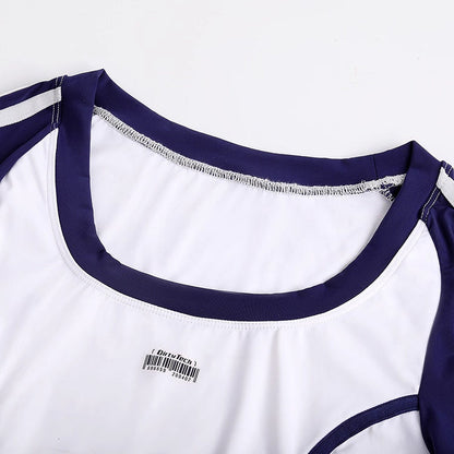 Anime Style 3-Piece Short Gymnastics Uniform Volleyball Sports Activewear - www.Shopthatapp.com