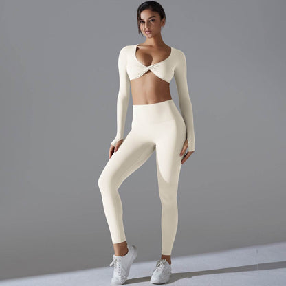 Women's Gym Clothes 2pcs set Yoga Fitness wear - www.Shopthatapp.com