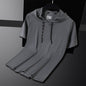 Quick-drying Hooded High Elastic Exercise Men's Workout Shirt - www.Shopthatapp.com