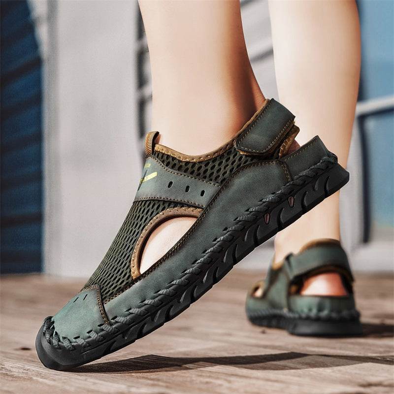 Breathable Beach Men's Mesh Sandals - www.Shopthatapp.com