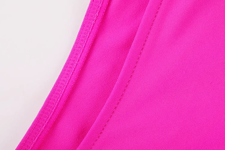 Anime Tropical Style One-piece Swimsuit with Mesh Sheer Overlay Summer Swimwear - www.Shopthatapp.com