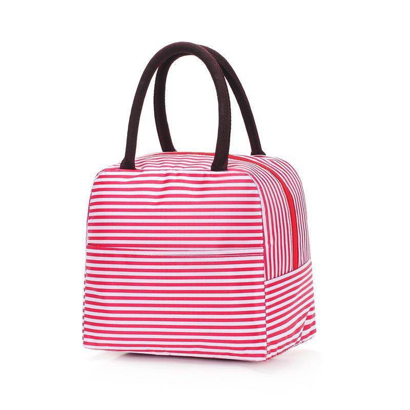Portable Floral Aluminum Foil Thermal Insulated Lunch Bag - www.Shopthatapp.com