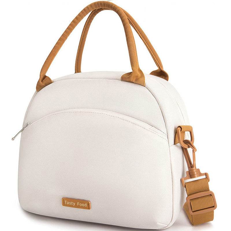 Women Portable Fashion Insulated Work Lunch Bag Handbag - www.Shopthatapp.com
