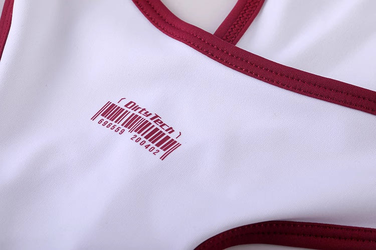 Anime Style 3-Piece Short Gymnastics Uniform Sports Tank Top with Sexy Cutout Shorts - www.Shopthatapp.com