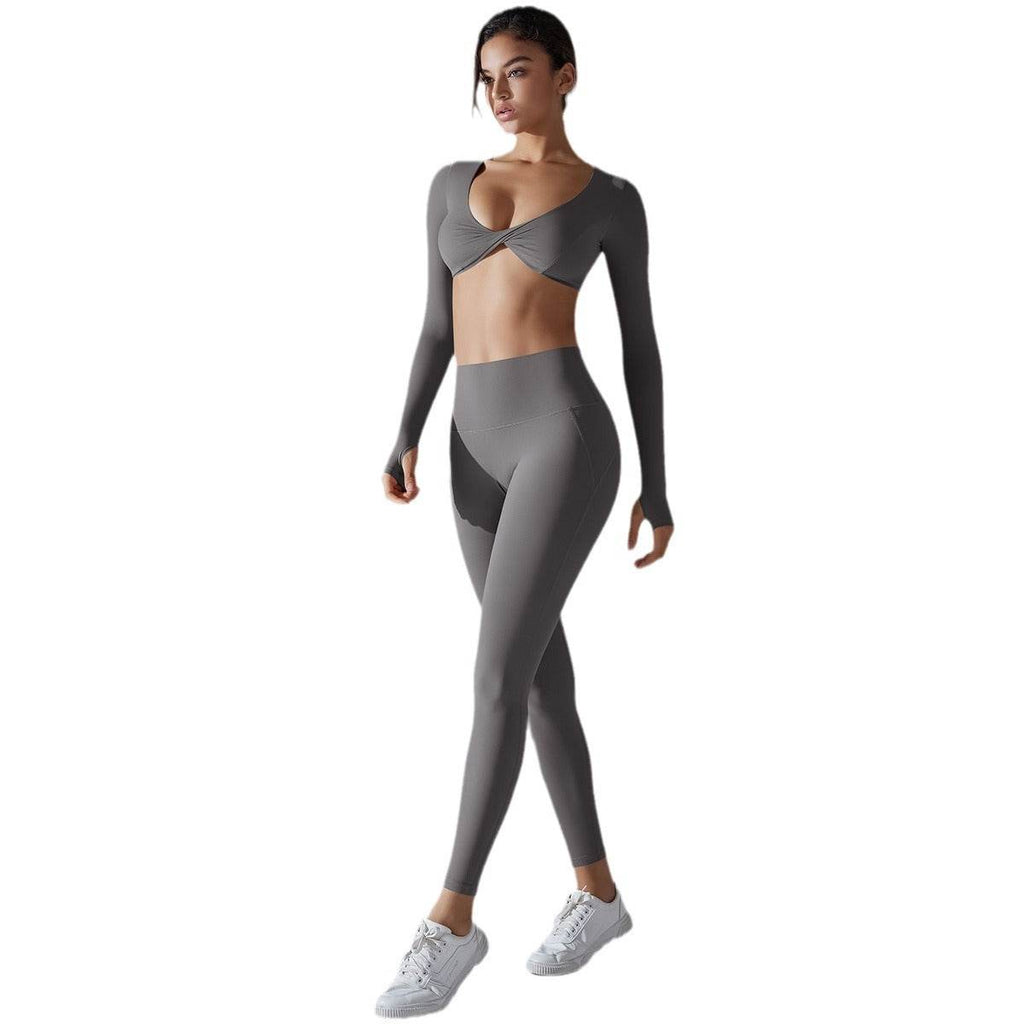 Women's Gym Clothes 2pcs set Yoga Fitness wear - www.Shopthatapp.com