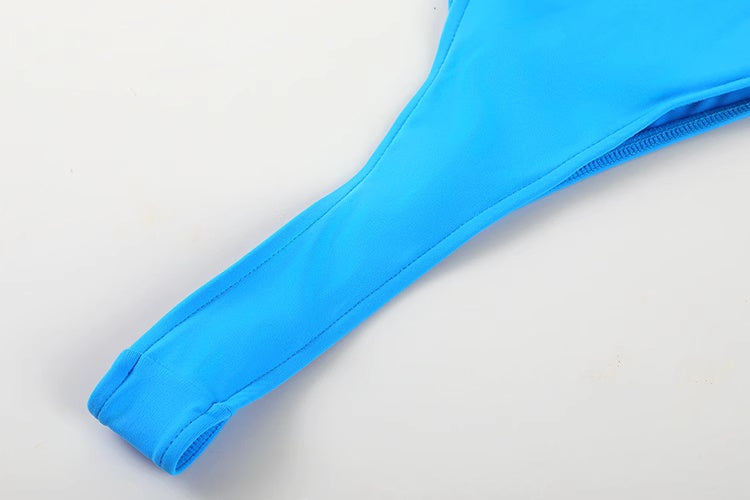 Anime Tropical Style One-piece Swimsuit with Mesh Sheer Overlay Summer Swimwear - www.Shopthatapp.com