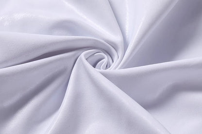 Anime Style Sexy One-piece Swimsuit Front Zipper Spandex Racing Swimwear Bodysuit - www.Shopthatapp.com